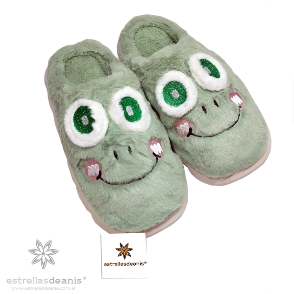 PANTUFLA RANA TALLE 38/39