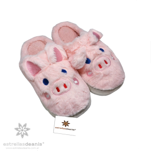 PANTUFLA CHANCHITO TALLE 38/39