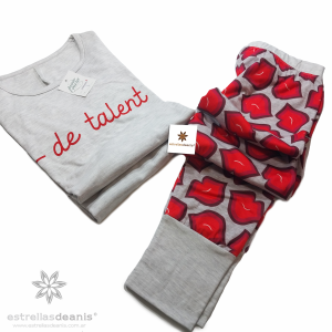 PIJAMA MUJER TALLE M