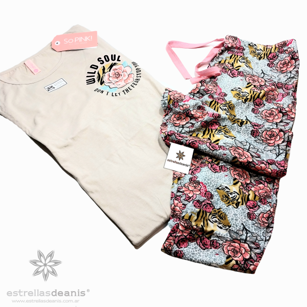 PIJAMA MUJER TALLE L