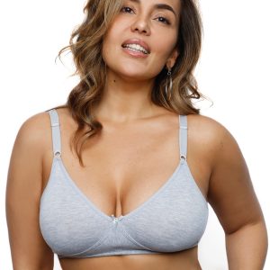 CORPIÑO TALLE B38 GRIS